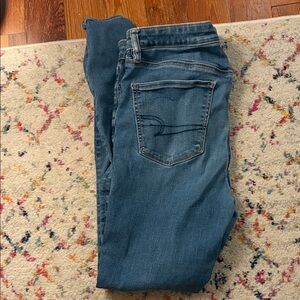 American Eagle Outfitters Blue Skinny Jeans